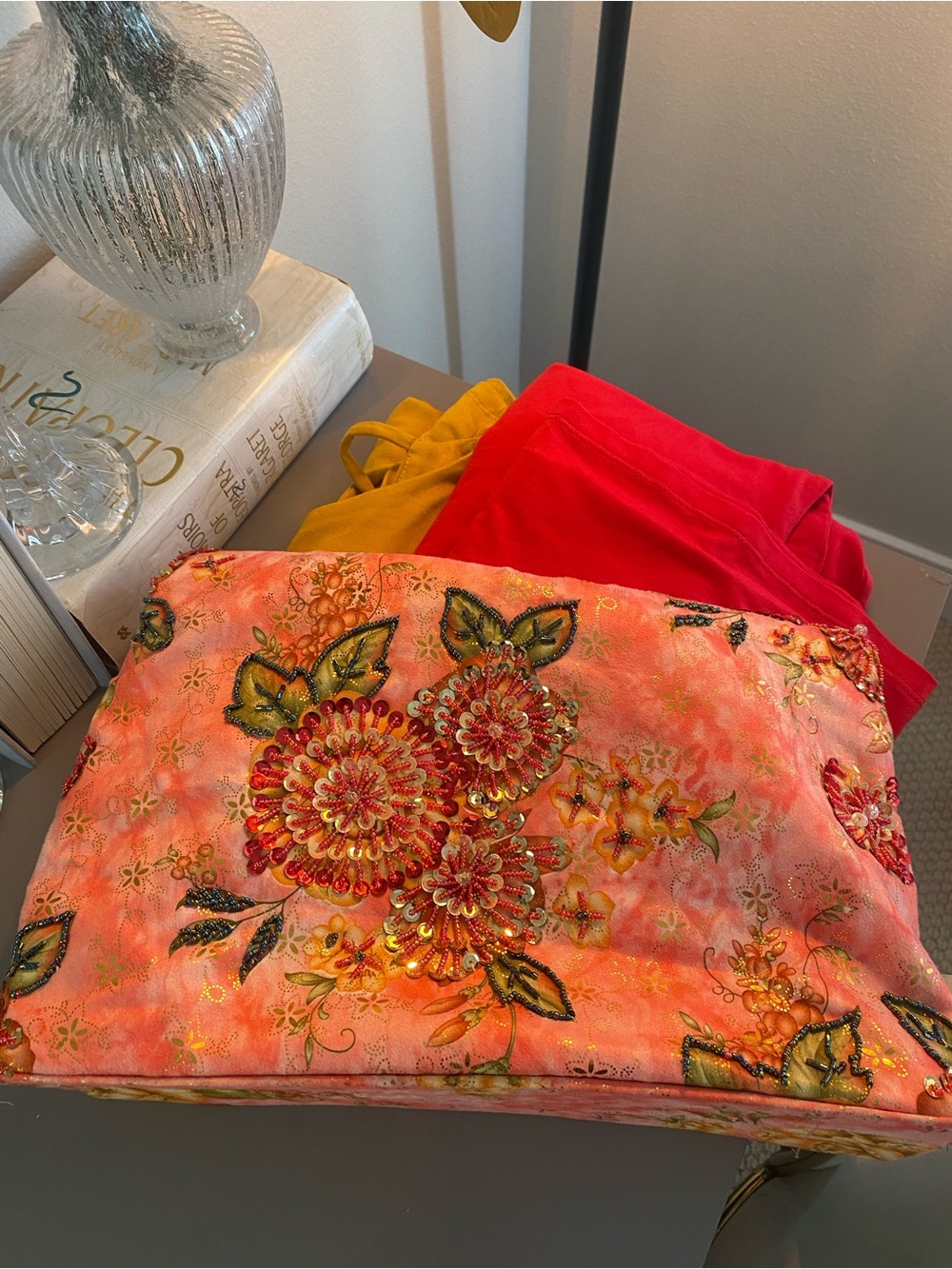 2 slip on dresses + purse Set Joe & Elle + Velvet Torch